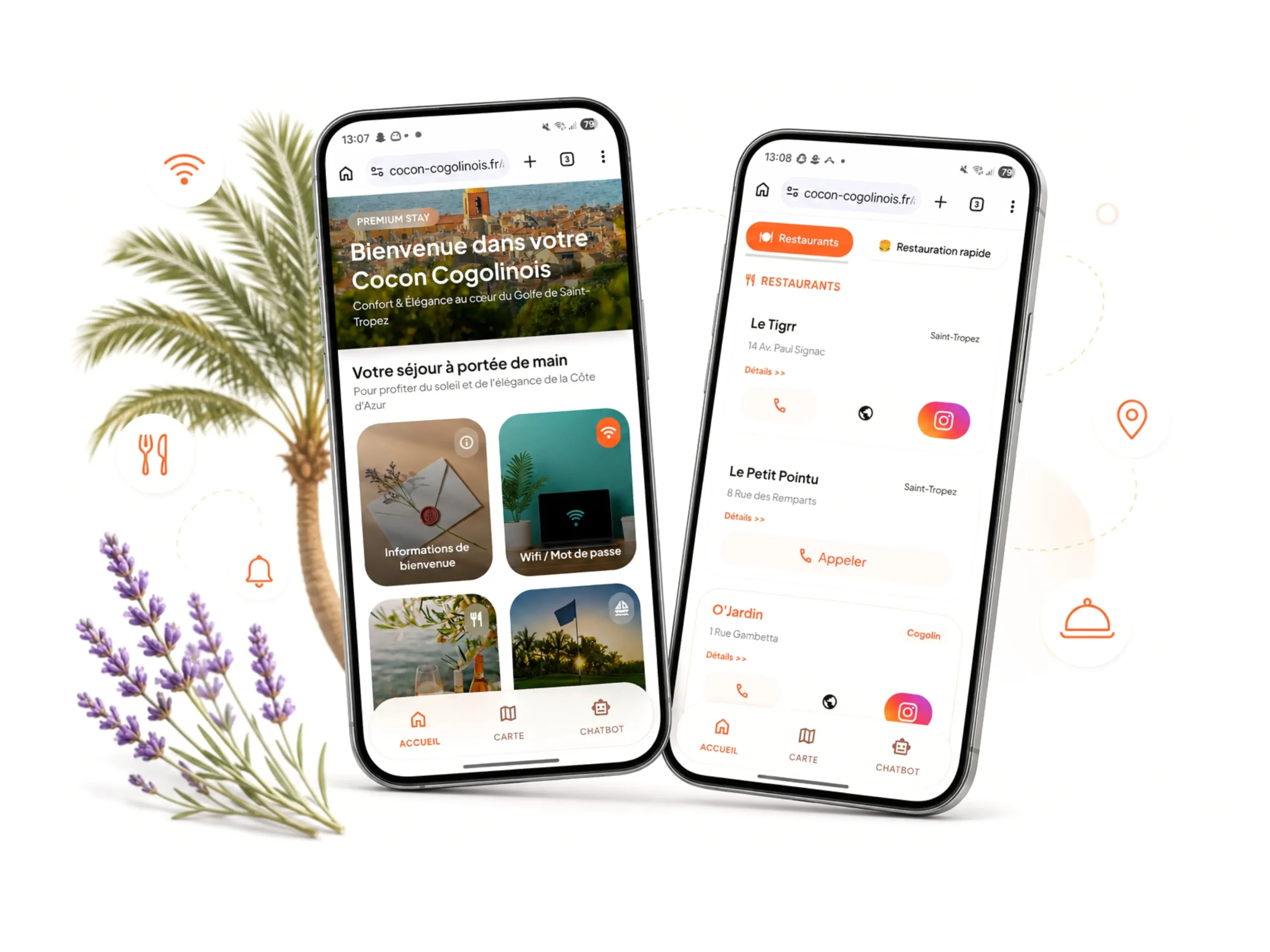 web app privée de location de logement
