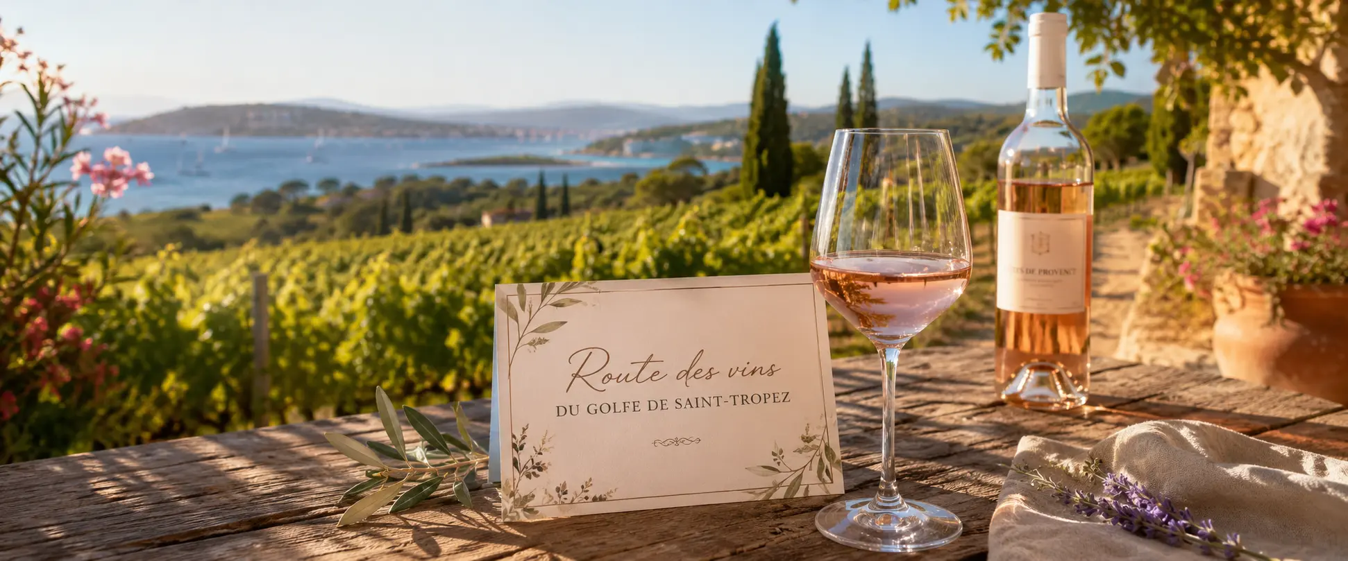 route des vins golfe de saint-tropez